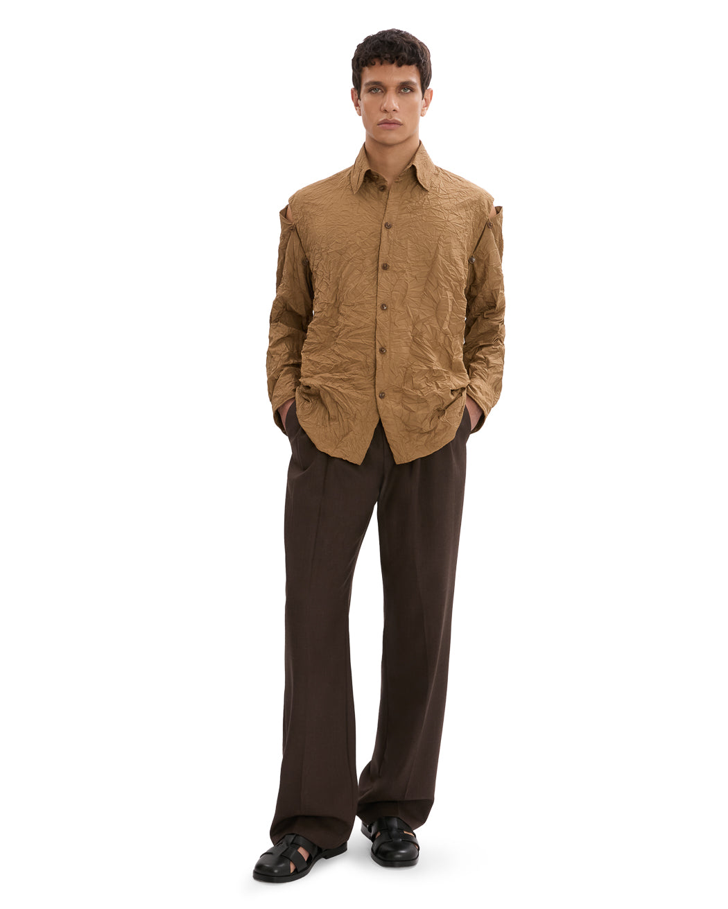 CRUSHED MODULAR SHIRT