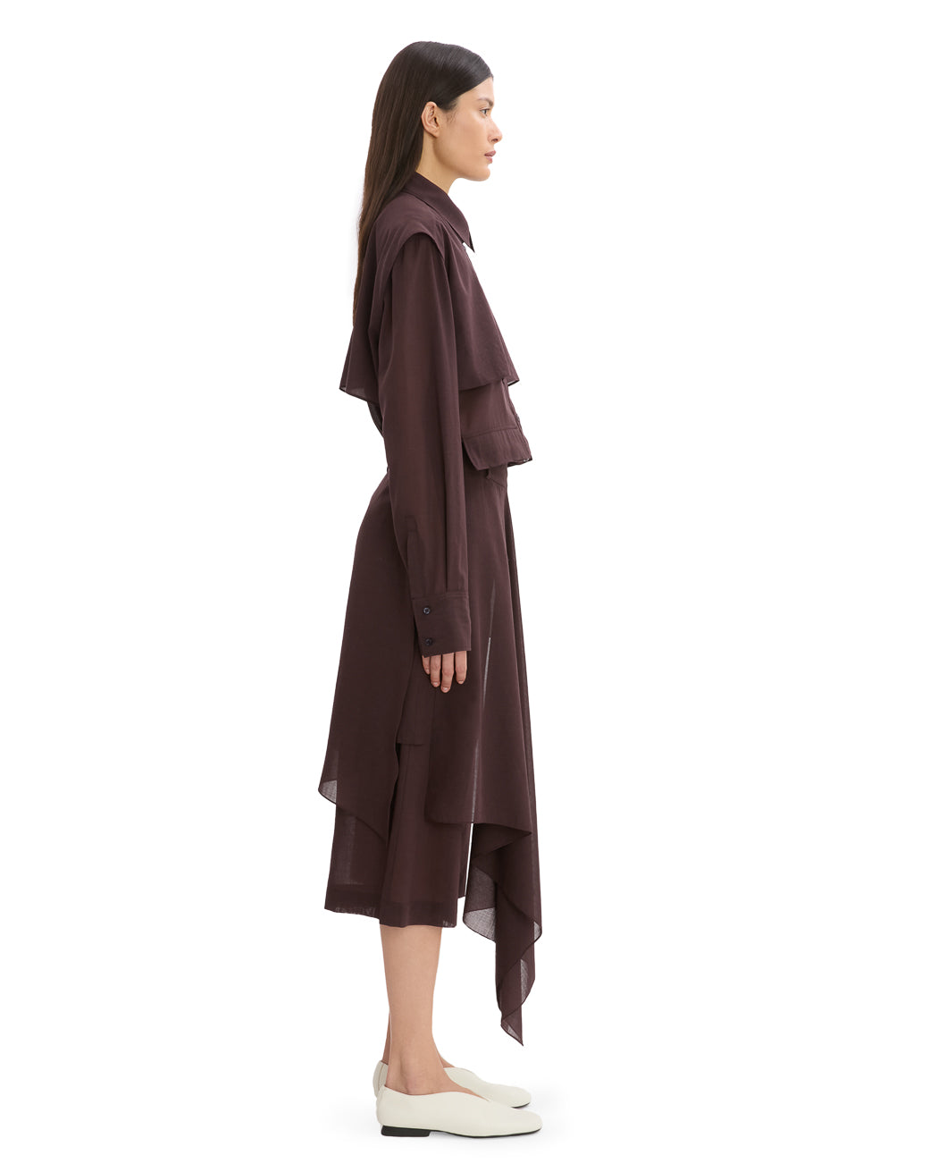 LAYERED CROPPED TROUSER
