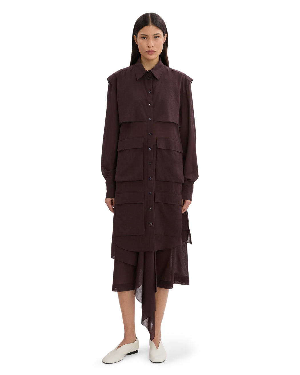 ELONGATED UTILITY SHIRT
