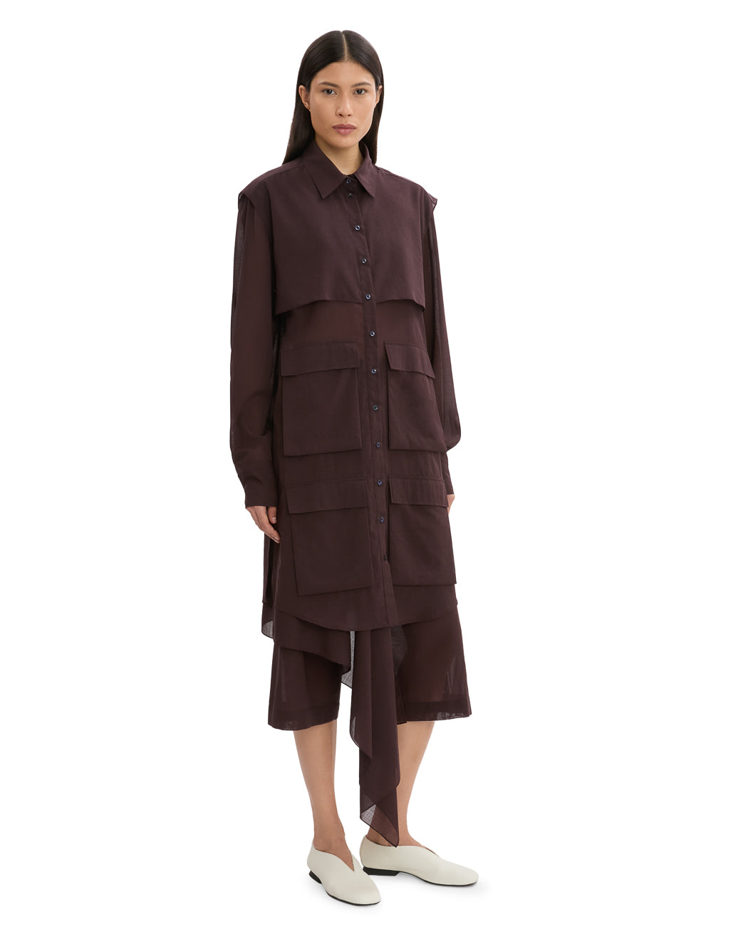 ELONGATED UTILITY SHIRT