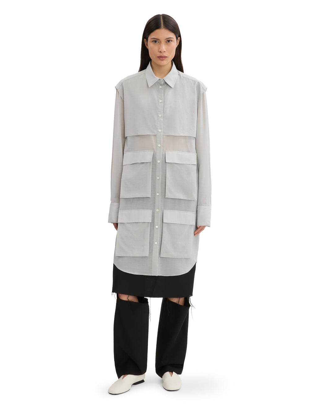 ELONGATED UTILITY SHIRT
