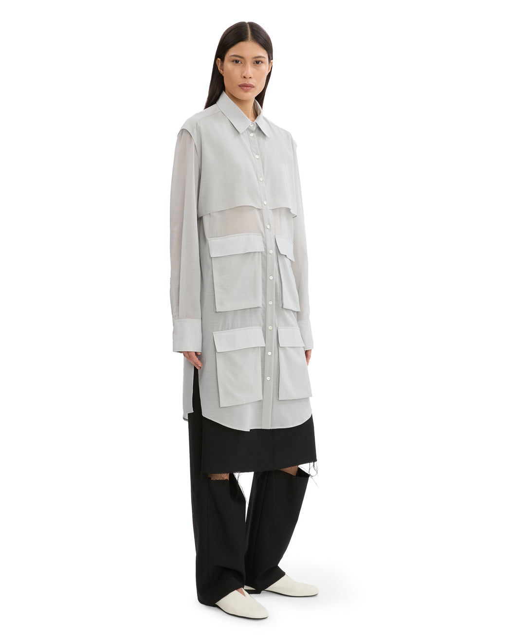 ELONGATED UTILITY SHIRT