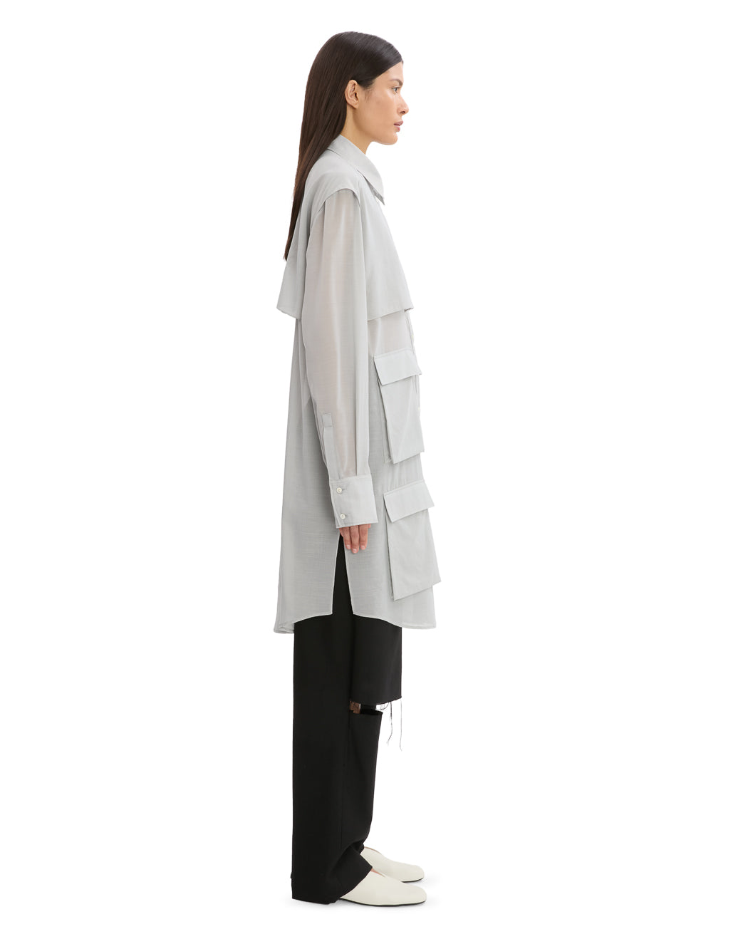 ELONGATED UTILITY SHIRT