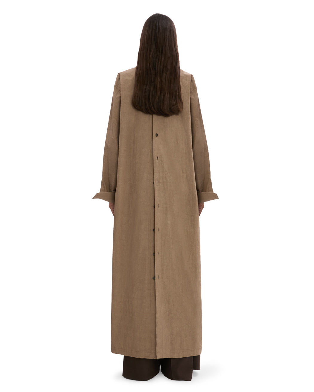 LINEN SHIRT DRESS