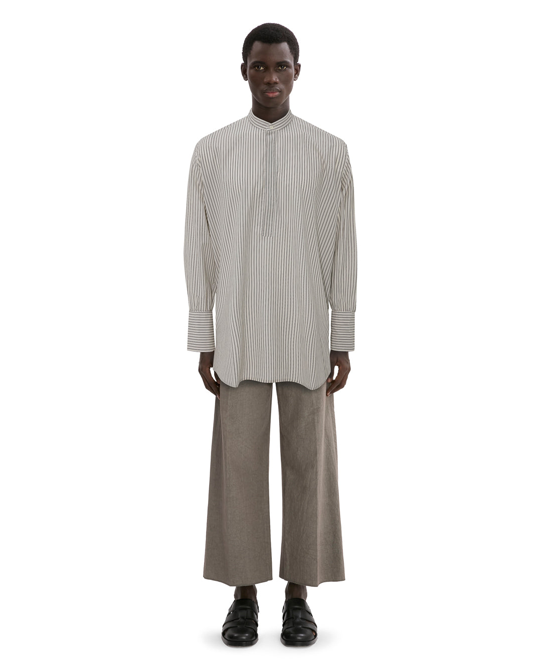 STRIPE DJELLABA SHIRT
