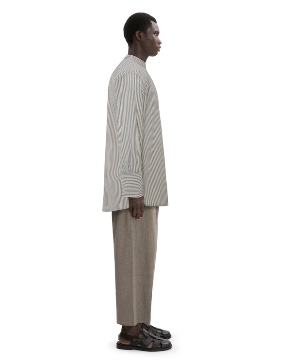 STRIPE DJELLABA SHIRT