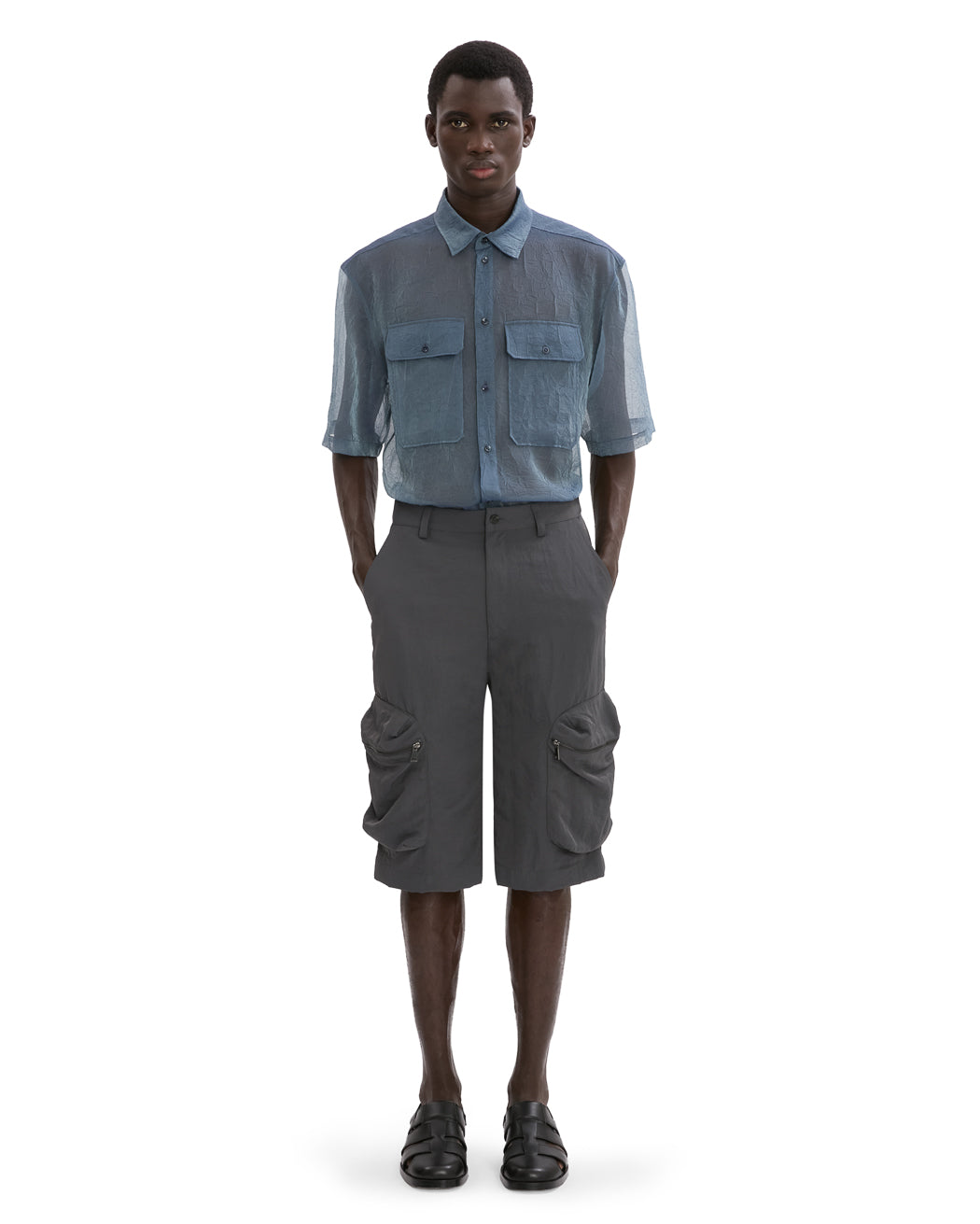 CRUSHED UTILITY SHIRT