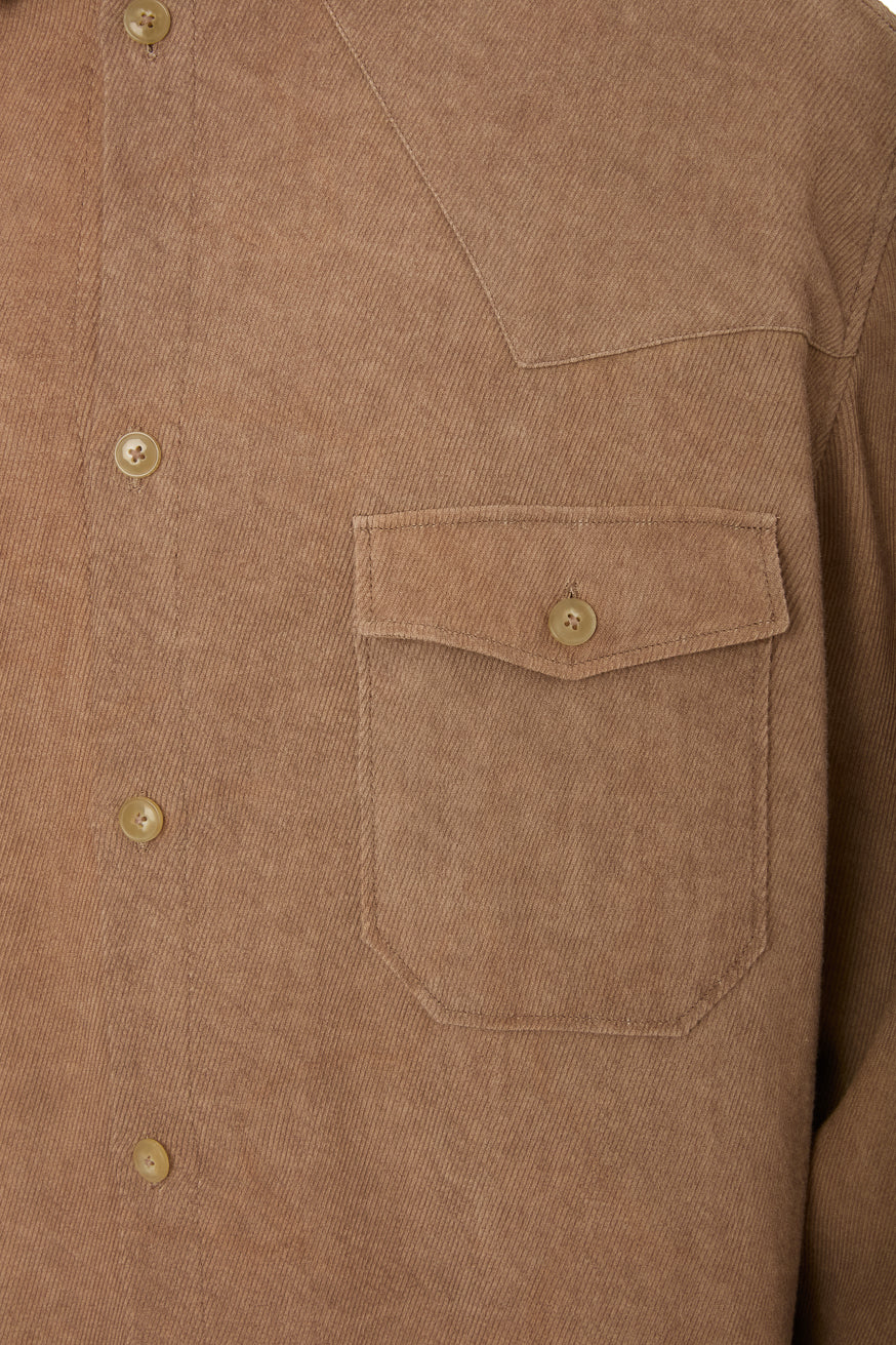 WEATHERED TWILL FRONTIER SHIRT
