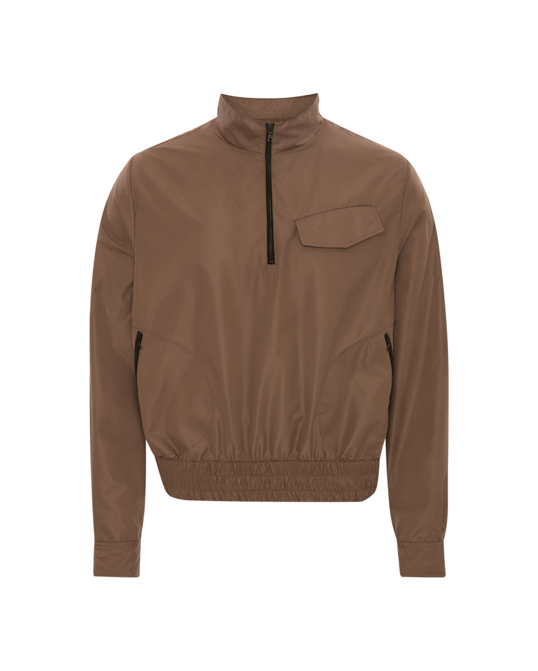 NYLON HALF ZIP PULLOVER