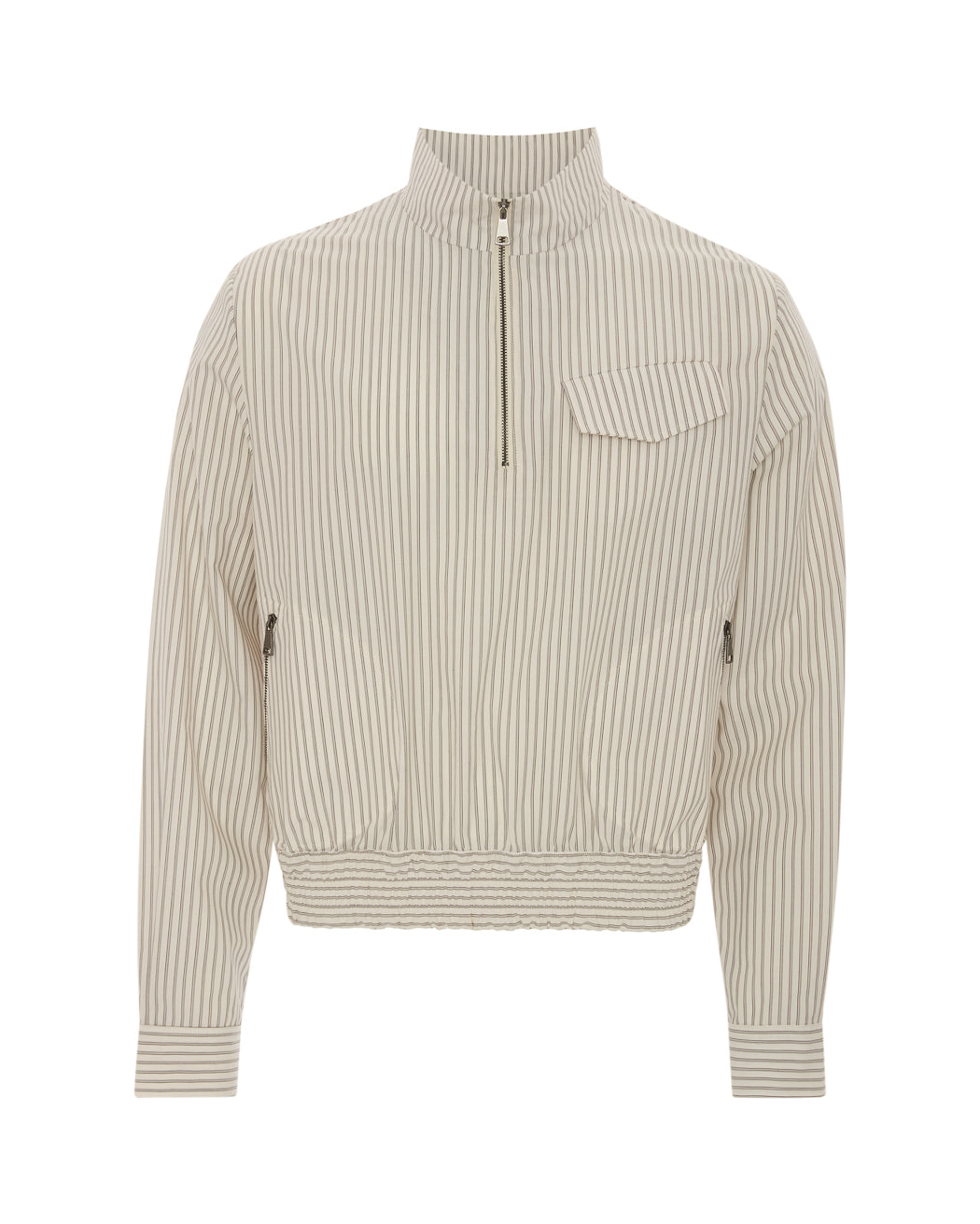 STRIPE HALF ZIP PULLOVER