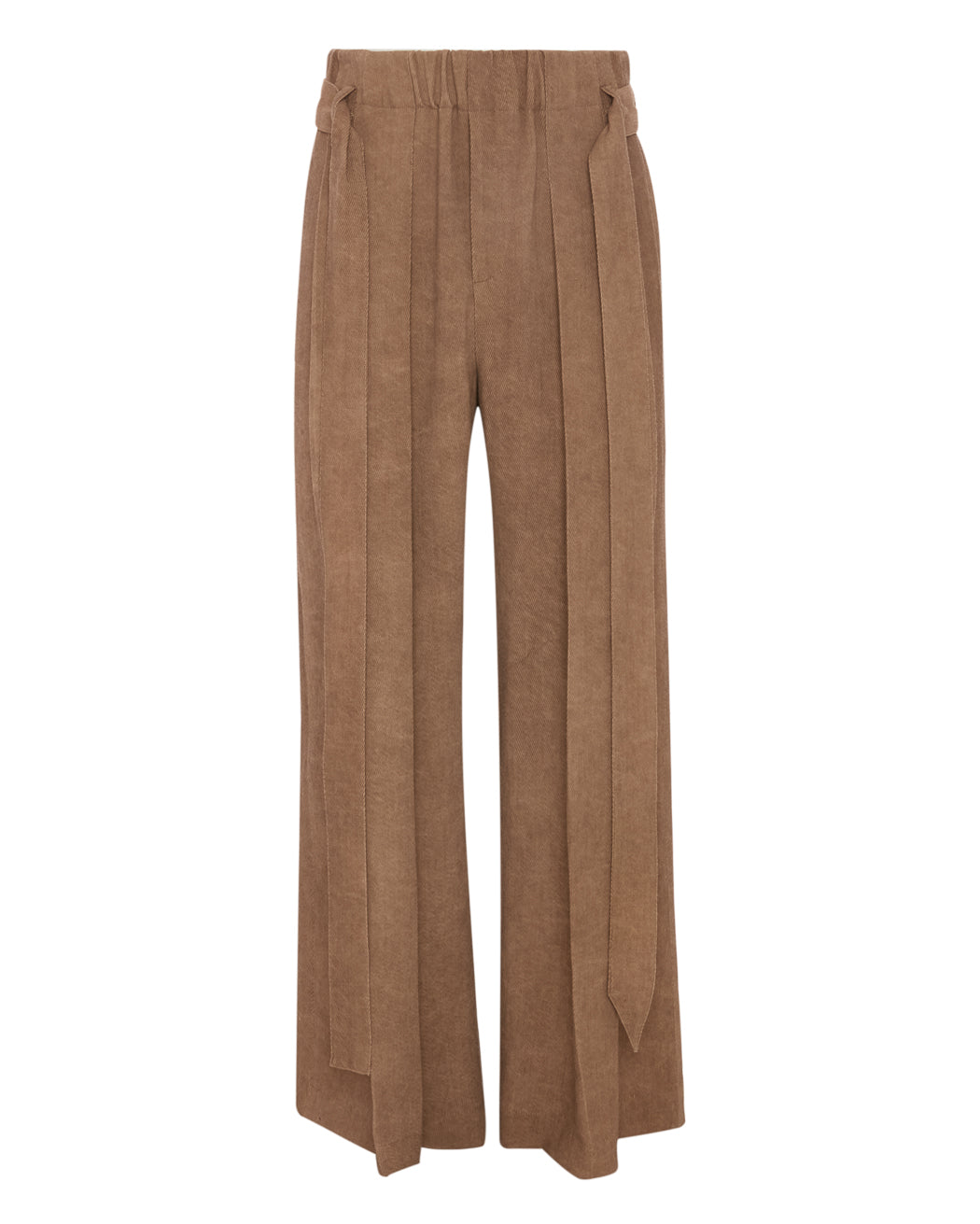 WEATHERED TWILL BELT TROUSER