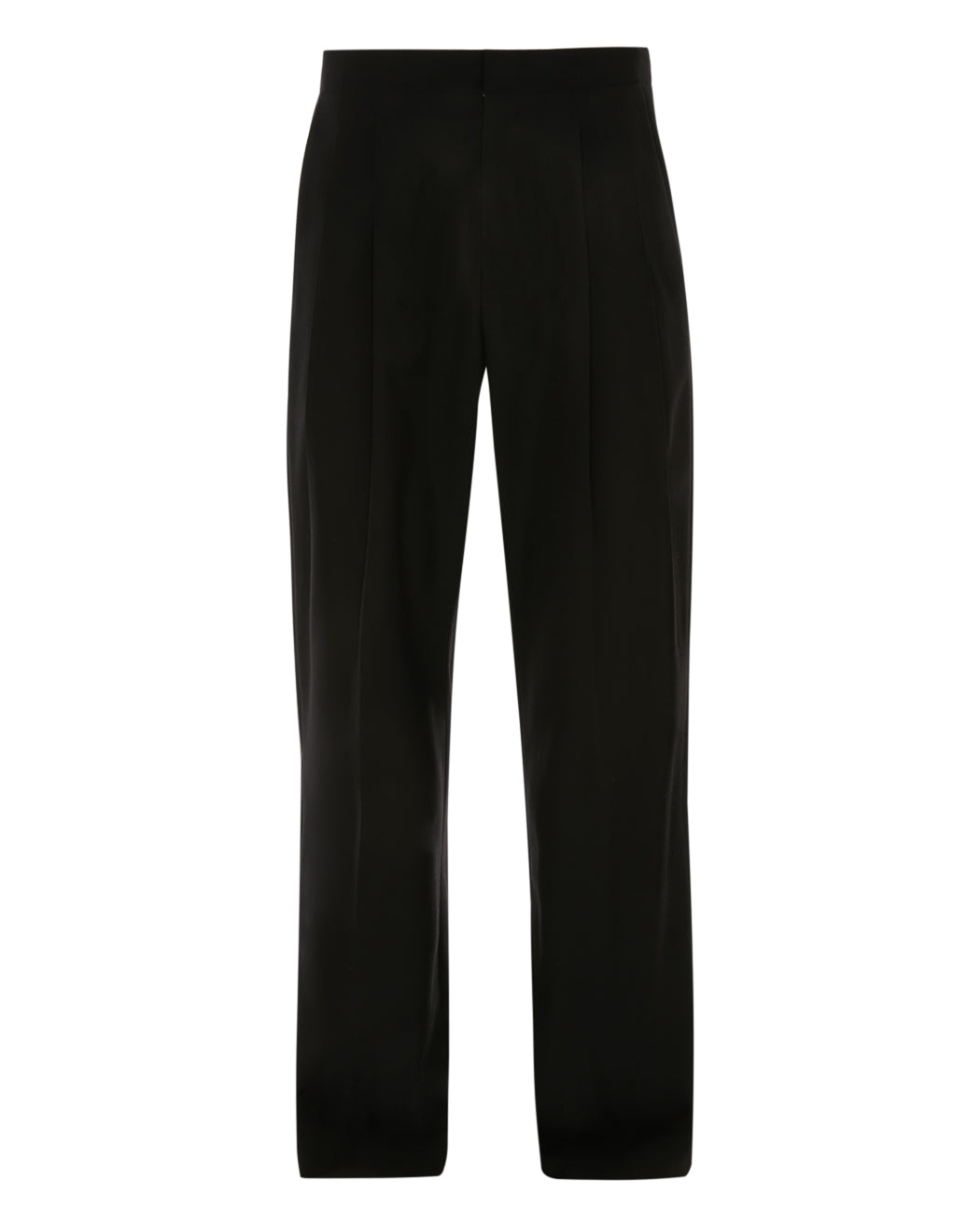 PLEATED WOOL TROUSER