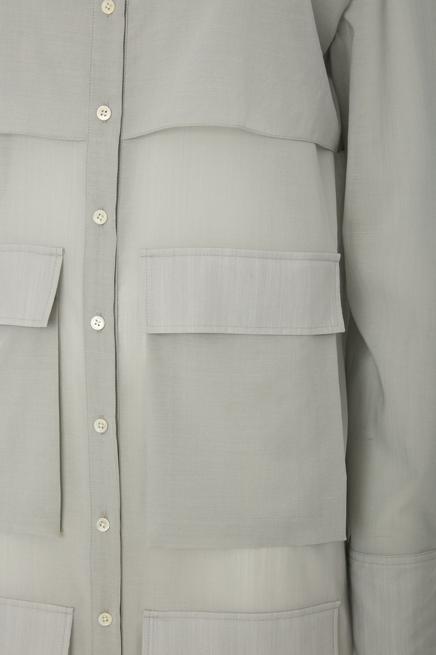 ELONGATED UTILITY SHIRT