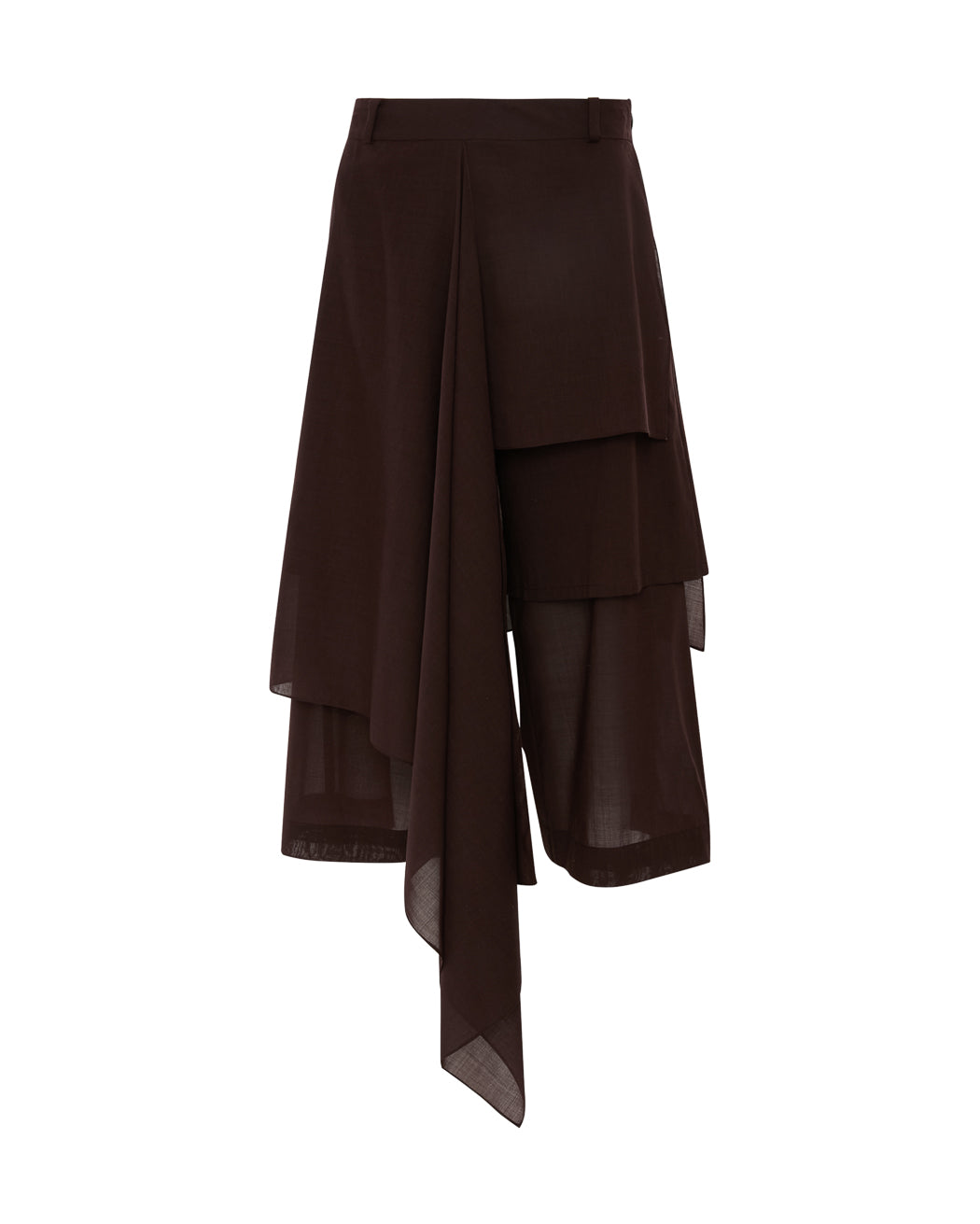 LAYERED CROPPED TROUSER