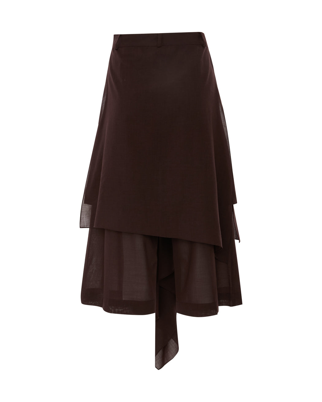 LAYERED CROPPED TROUSER