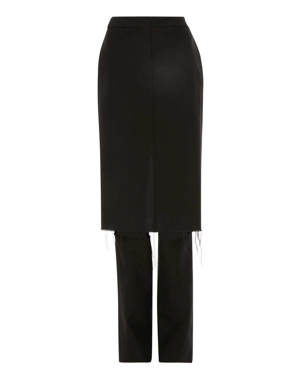 WOOL SKIRT TROUSER
