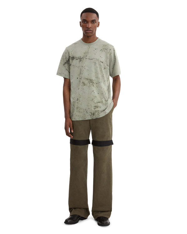 RUBBING PRINT T-SHIRT
