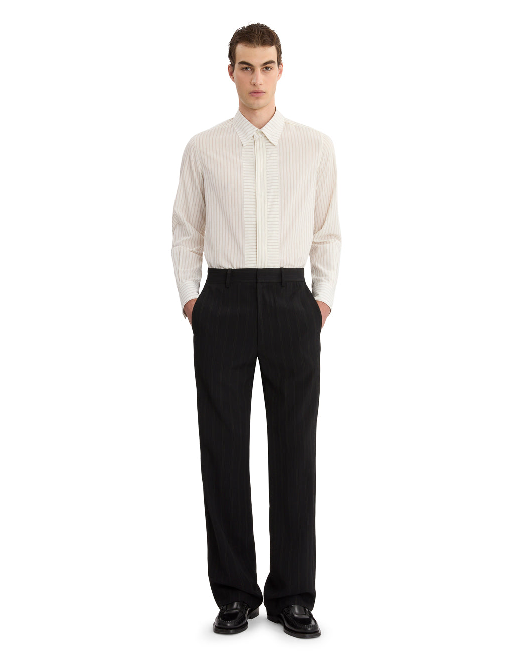 SLIM TAILORED TROUSERS