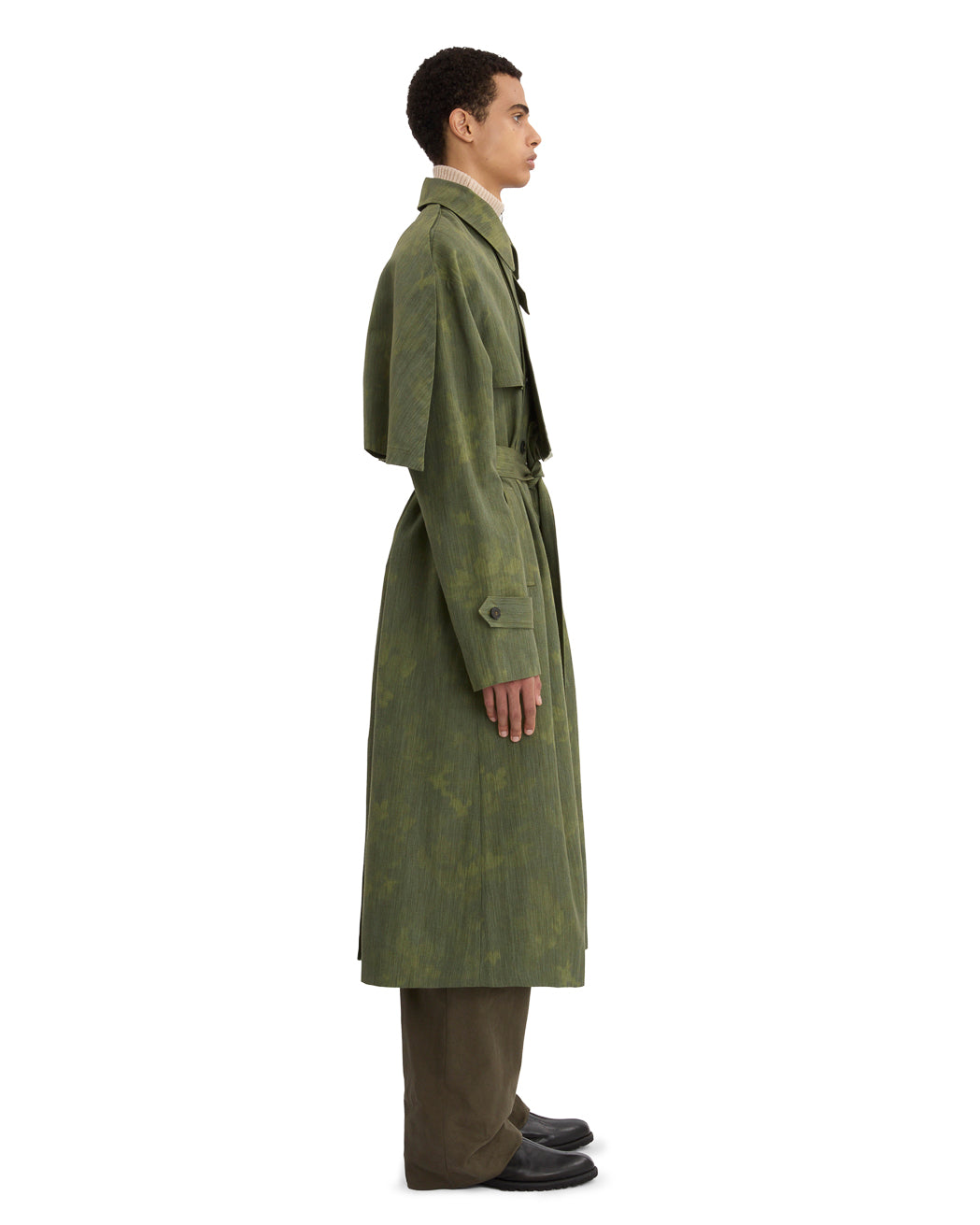 CAPE TRENCH COAT