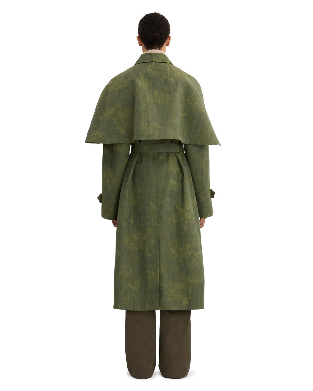 CAPE TRENCH COAT