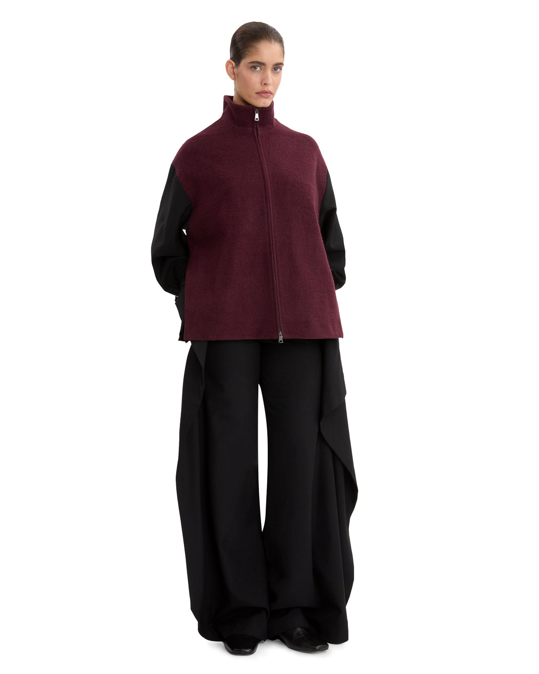 HIGH NECK JACKET