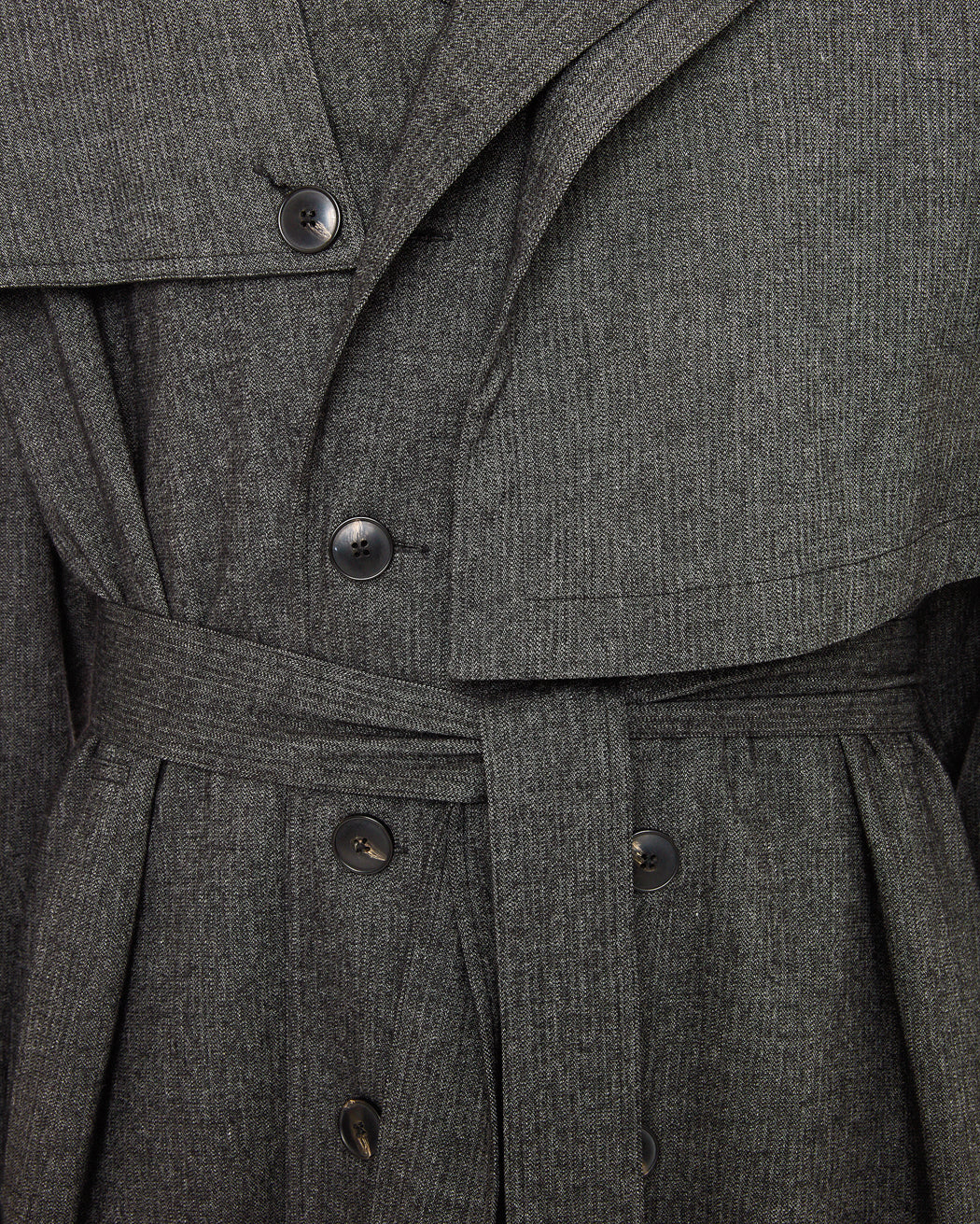 CAPE TRENCH COAT