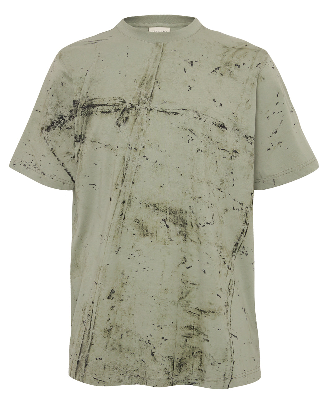 RUBBING PRINT T-SHIRT