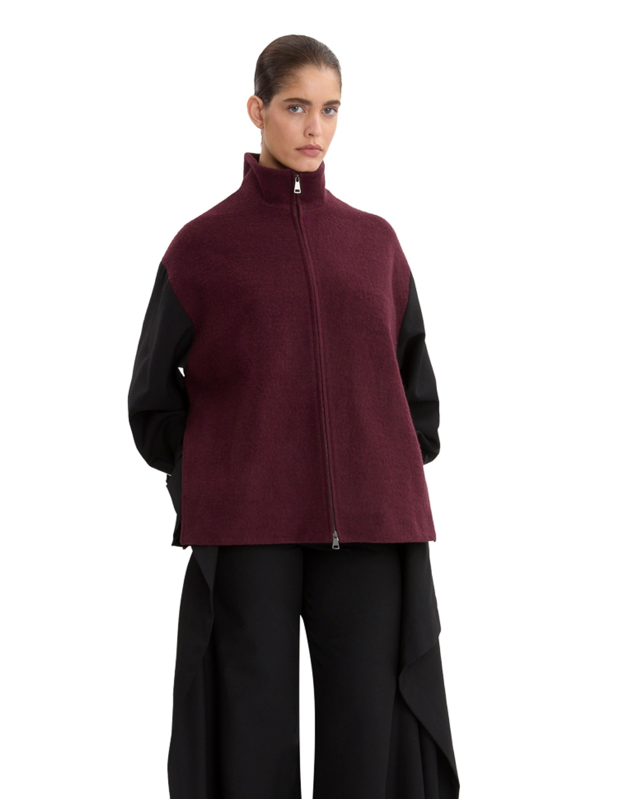 HIGH NECK JACKET