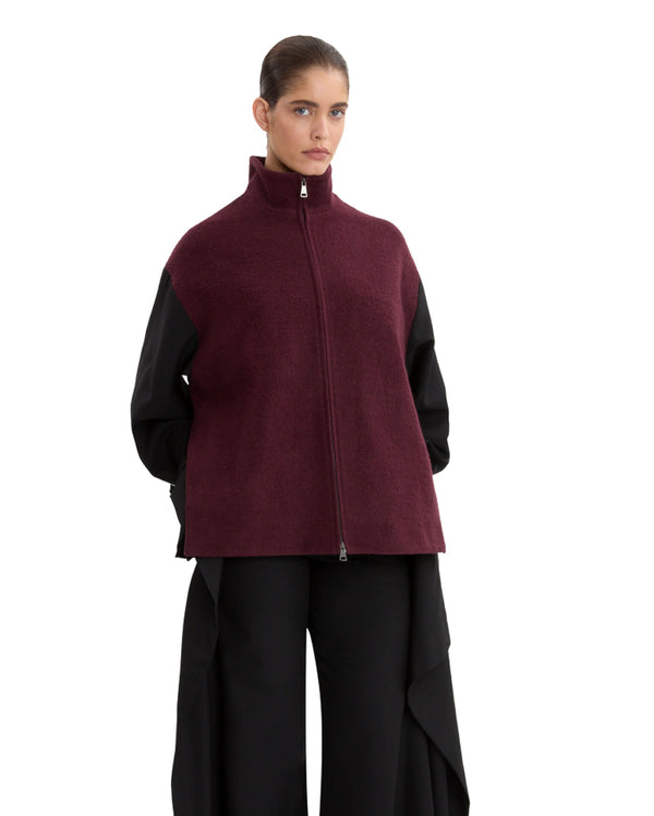 HIGH NECK JACKET